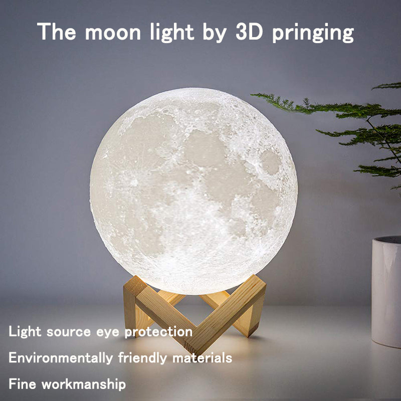LED Moon, Desk Top Night Light