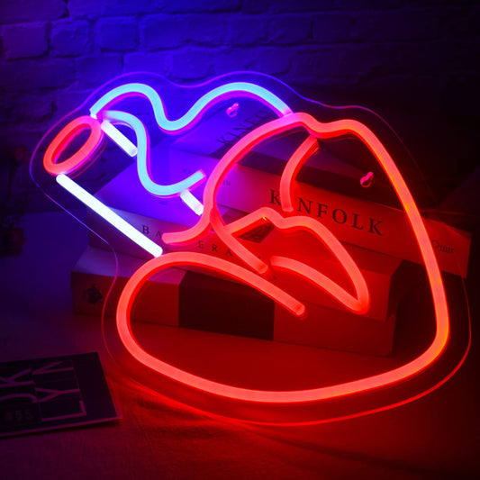 Sexy Lips Neon LED lights - Neon Vibes