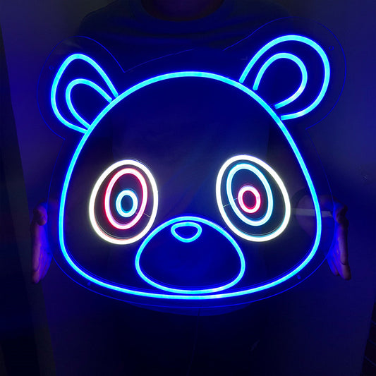 Big Neon Panda! LED Light Color Pack - Neon Vibes